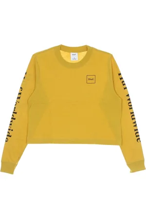 Huf Damen, Sweatshirts & Hoodies, Gelb, XSGröße: