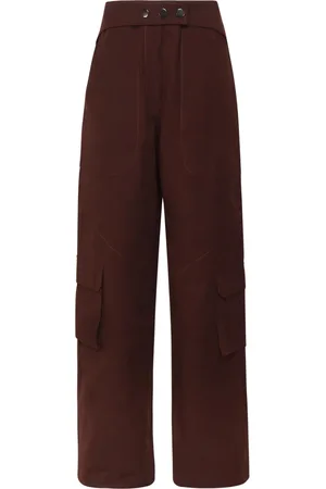 Andamane Damen, Hosen, Braun, MGröße: