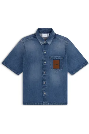 Axel Arigato Herren, Shirts, Blau, LGröße: