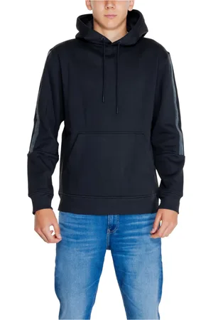 Calvin Klein Herren, Sweatshirts & Hoodies, Schwarzk, LGröße:
