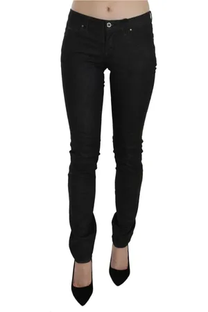 Costume National Damen, Jeans, Schwarzk, W30Größe: