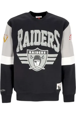 Mitchell & Ness Herren, Sweatshirts & Hoodies, Schwarzk, LGröße: