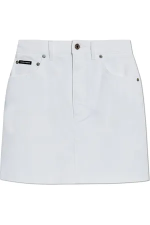 Dolce & Gabbana Damen, Röcke, Weiß, 3XSGröße: