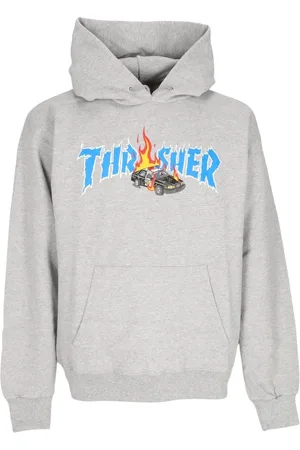 Thrasher Herren, Sweatshirts & Hoodies, Grau, LGröße: