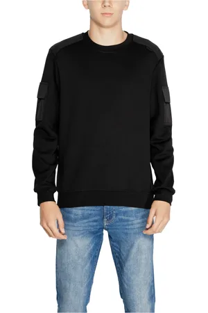 Antony Morato Herren, Sweatshirts & Hoodies, Schwarzk, SGröße: