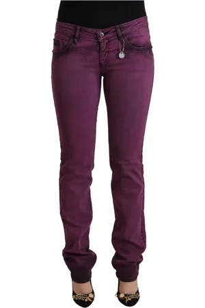 Costume National Damen, Jeans, Lila, W29Größe: