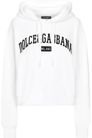 Dolce & Gabbana Damen, Sweatshirts & Hoodies, Weiß, 2XSGröße: