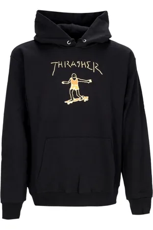 Thrasher Herren, Sweatshirts & Hoodies, Schwarzk, MGröße: