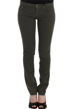 Costume National Damen, Jeans, Grün, W26Größe: