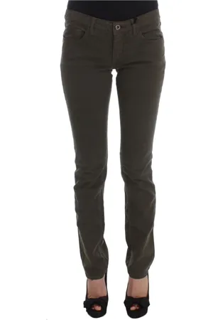 Costume National Damen, Jeans, Grün, W26Größe: