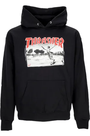 Thrasher Herren, Sweatshirts & Hoodies, Schwarzk, MGröße: