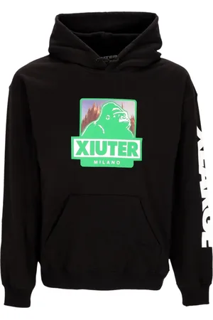 IUTER Herren, Sweatshirts & Hoodies, Schwarzk, XLGröße: