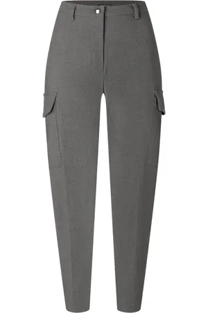 Mac Damen, Hosen, Grau, MGröße: