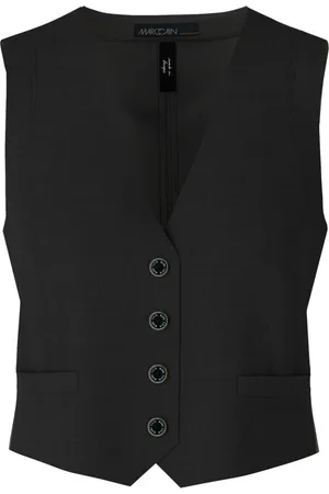 Marc Cain Damen, Jacken, Schwarzk, LGröße: