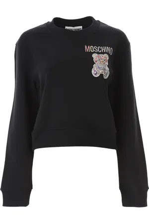 Moschino Damen, Sweatshirts & Hoodies, Schwarzk, XSGröße: