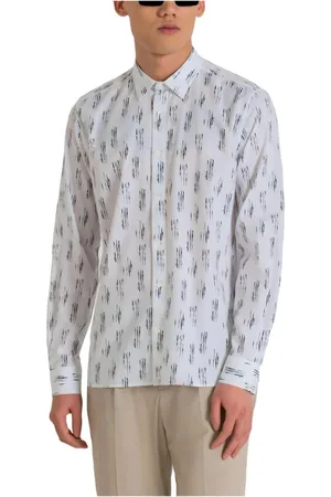 Antony Morato Herren, Shirts, Weiß, MGröße: