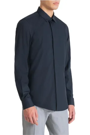 Antony Morato Herren, Shirts, Blau, XLGröße: