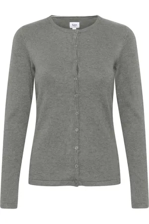 Saint Tropez Damen, Strickwaren, Grau, XSGröße: