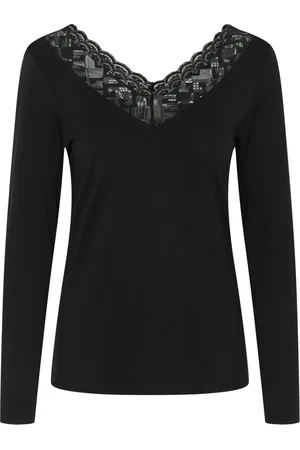 Cream Damen, Oberteile, Schwarzk, XLGröße:
