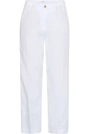 Brax Damen, Hosen, Weiß, SGröße: