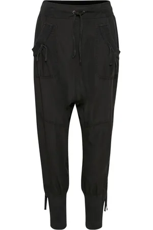 Cream Damen, Hosen, Schwarzk, LGröße: