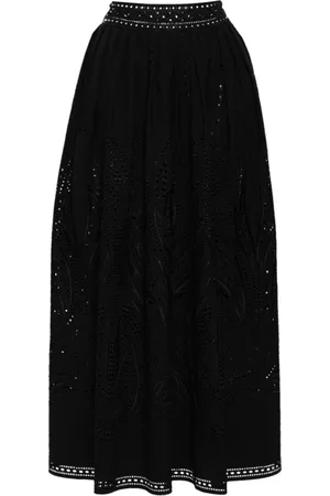 Alberta Ferretti Damen, Röcke, Schwarzk, SGröße: