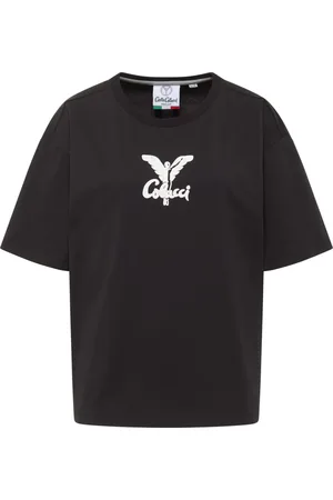Carlo Colucci Damen, Oberteile, Schwarzk, XLGröße: