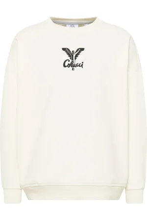 Carlo Colucci Herren, Sweatshirts & Hoodies, Weiß, XLGröße: