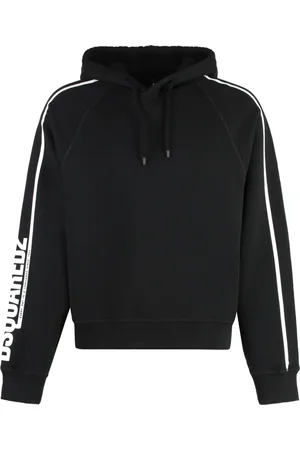 Dsquared2 Herren, Sweatshirts & Hoodies, Schwarzk, XLGröße: