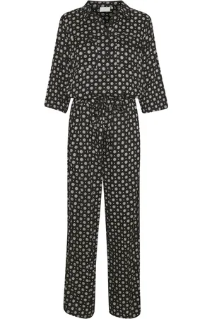Kaffe Damen, Jumpsuits & Playsuits, Schwarzk, MGröße: