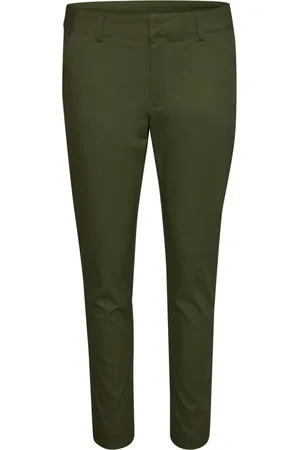 Kaffe Damen, Hosen, Grün, XLGröße: