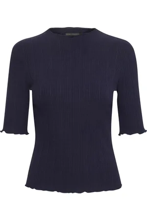 Karen by Simonsen Damen, Oberteile, Blau, XLGröße: