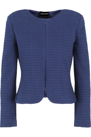 Emporio Armani Damen, Jacken, Blau, LGröße: