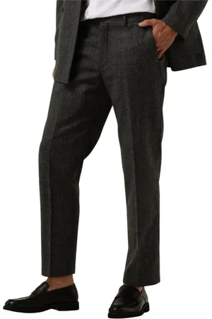 SELECTED Herren, Hosen, Grau, SGröße: