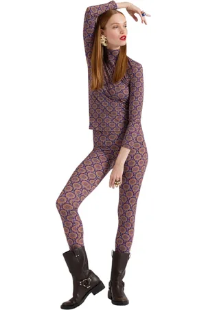 La DoubleJ Damen, Hosen, Mehrfarbig, LGröße: