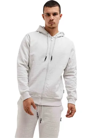 Carlo Colucci Herren, Sweatshirts & Hoodies, Grau, MGröße: