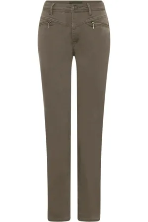 C.ro Damen, Jeans, Braun, 2XLGröße:
