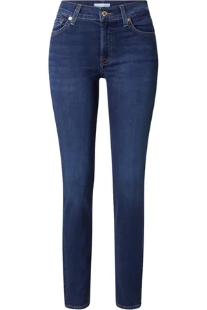 7 for all Mankind Damen, Jeans, Blau, W30Größe: