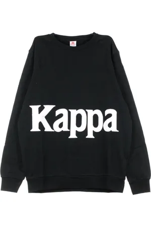 Kappa Herren, Sweatshirts & Hoodies, Schwarzk, MGröße: