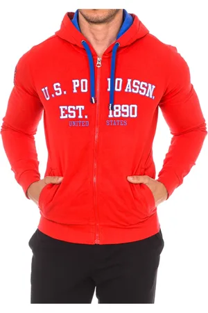 U.S. Polo Assn. Herren, Sweatshirts & Hoodies, Rot, MGröße: