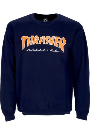 Thrasher Herren, Sweatshirts & Hoodies, Blau, SGröße: