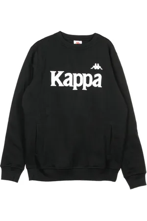Kappa Herren, Sweatshirts & Hoodies, Schwarzk, MGröße: