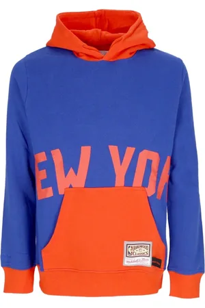 Mitchell & Ness Herren, Sweatshirts & Hoodies, Blau, XLGröße:
