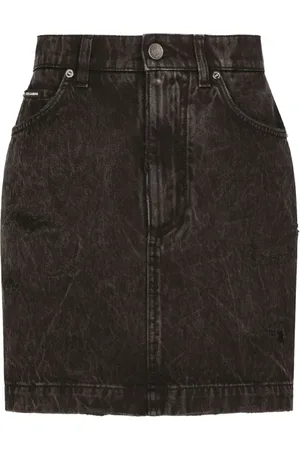 Dolce & Gabbana Damen, Röcke, Schwarzk, XSGröße: