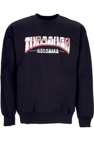 Thrasher Herren, Sweatshirts & Hoodies, Schwarzk, XLGröße: