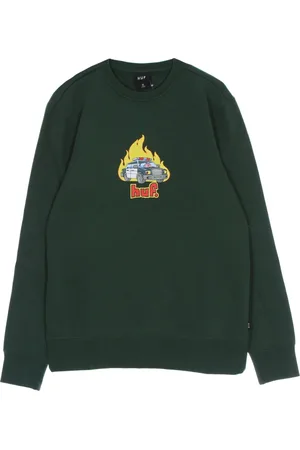 Huf Herren, Sweatshirts & Hoodies, Grün, XLGröße: