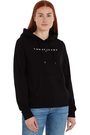 Tommy Hilfiger Damen, Sweatshirts & Hoodies, Schwarzk, SGröße: