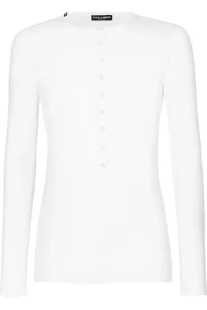 Dolce & Gabbana Herren, Oberteile, Weiß, LGröße: