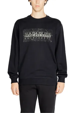 Napapijri Herren, Sweatshirts & Hoodies, Schwarzk, 2XLGröße: