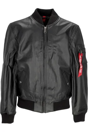 Alpha Industries Herren, Jacken, Schwarzk, XLGröße: